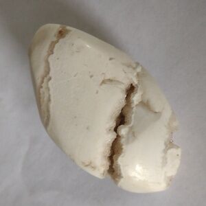 White Agate Freeform Decor Piece